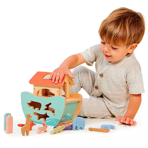 Tender Leaf Toys Vormenstoof Ark Van Noach 4 Tender Leaf Toys Vormenstoof Ark Van Noach - Afbeelding 4
