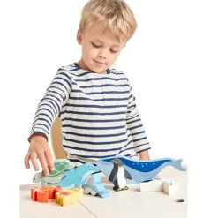 Tender Leaf Toys Walvis - 6 Cm -speelgarages, auto's & voertuigen Winkel tender leaf toys zeehond 4 1