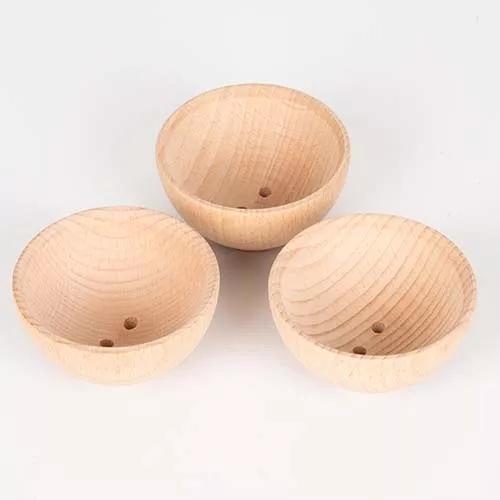 Tickit Houten Bakjes Naturel - Ø 7 Cm - 3st 6 Tickit Houten Bakjes Naturel - Ø 7 Cm - 3st - Afbeelding 6