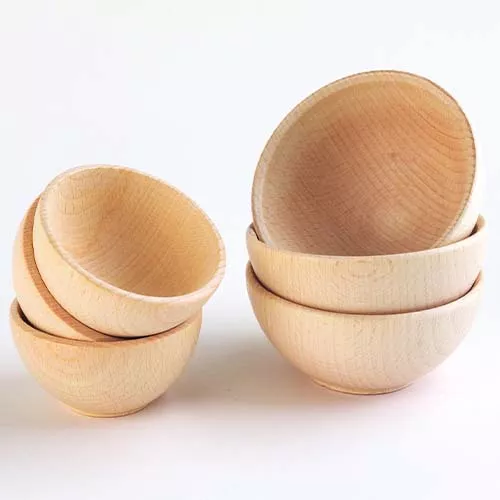 Tickit Houten Bakjes Naturel - Ø 9,3 Cm - 3st 8 Tickit Houten Bakjes Naturel - Ø 9,3 Cm - 3st - Afbeelding 8