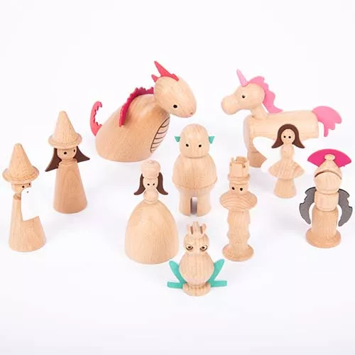 Tickit Speelfiguren Sprookjes - 10st 2 Tickit Speelfiguren Sprookjes - 10st - Afbeelding 2