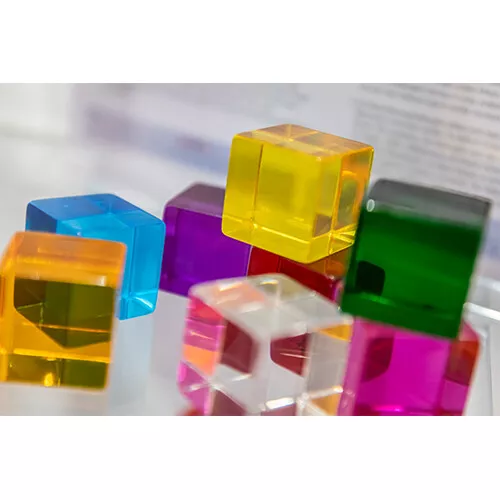 Tickit Transparante Blokken - 8st 5 Tickit Transparante Blokken - 8st - Afbeelding 5