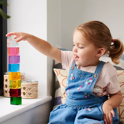 Tickit Transparante Blokken - 8st 10 Tickit Transparante Blokken - 8st - Afbeelding 10