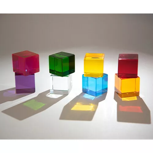 Tickit Transparante Blokken - 8st 2 Tickit Transparante Blokken - 8st - Afbeelding 2