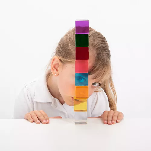 Tickit Transparante Blokken - 8st 3 Tickit Transparante Blokken - 8st - Afbeelding 3