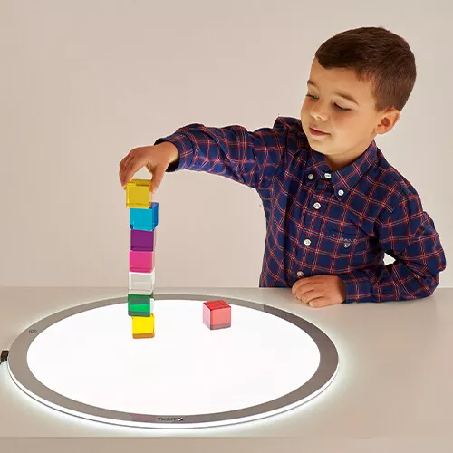 Tickit Transparante Blokken - 8st 6 Tickit Transparante Blokken - 8st - Afbeelding 6