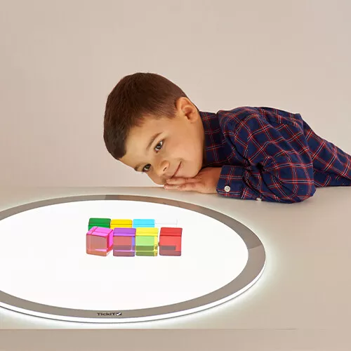 Tickit Transparante Blokken - 8st 7 Tickit Transparante Blokken - 8st - Afbeelding 7