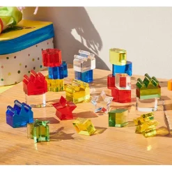 Tickit Transparante Stapelvormen - 30st 16 Tickit Transparante Stapelvormen - 30st -speelgarages, auto's & voertuigen Winkel tickit transparante stapelvormen 30st 4