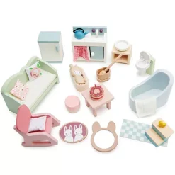 Tender Leaf Toys Poppenhuis Meubelset - Landelijk - 24st