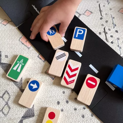 Way To Play Waytoplay Verkeersborden 8-delig 5 Way To Play Waytoplay Verkeersborden 8-delig - Afbeelding 5