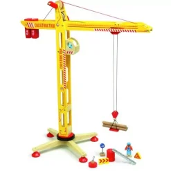 Vilac Grote Hijskraan XXL - 12 Delig