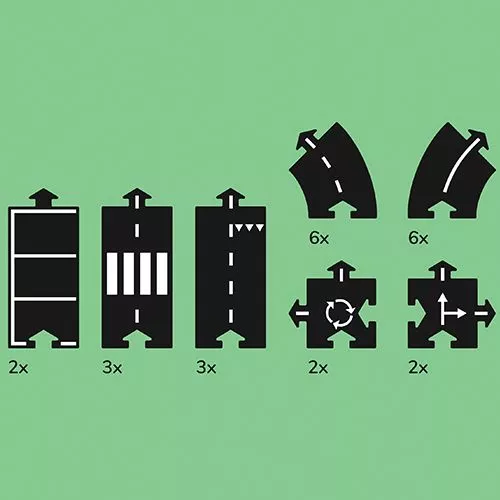 Way To Play Waytoplay Snelweg - 24-delig 2 Way To Play Waytoplay Snelweg - 24-delig - Afbeelding 2