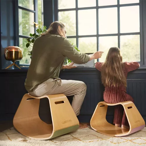 Wobbel Up Met Vilt - Wilde Rozen 2 Wobbel Up Met Vilt - Wilde Rozen - Afbeelding 2