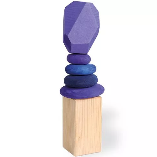 Grimm's Houten Edelsteen Limited Edition - Paars 2 Grimm's Houten Edelsteen Limited Edition - Paars - Afbeelding 2