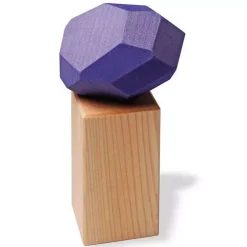 Grimm's Houten Edelsteen Limited Edition - Paars 5 Grimm's Houten Edelsteen Limited Edition - Paars -speelgarages, auto's & voertuigen Winkel wooden gem1