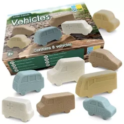 Yellow Door Stenen Voertuigen - 8st