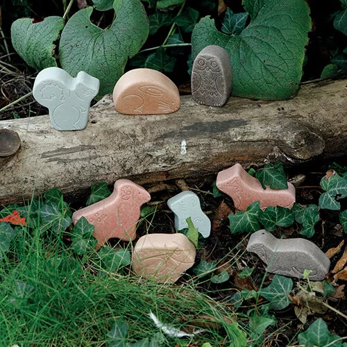 Yellow Door Stenen Bosdieren - 8st 2 Yellow Door Stenen Bosdieren - 8st - Afbeelding 2