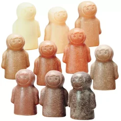 Yellow Door Stenen Speelfiguren Klein - 10st